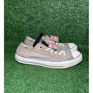 Vintage Converse Sneakers Women Size 9 Double Tongue Faded Y2K Casual Shoes